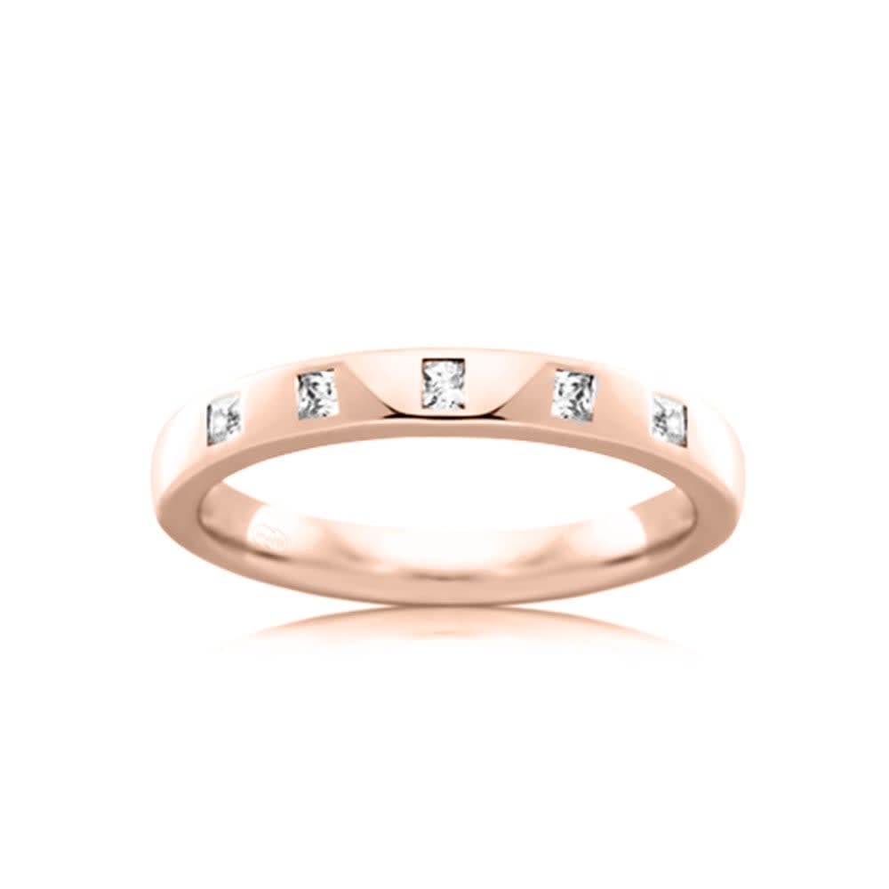 Womens Wedding Lab Diamond Band