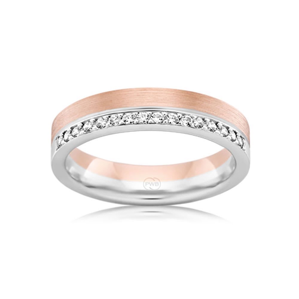18K Grace Two Tone Ring