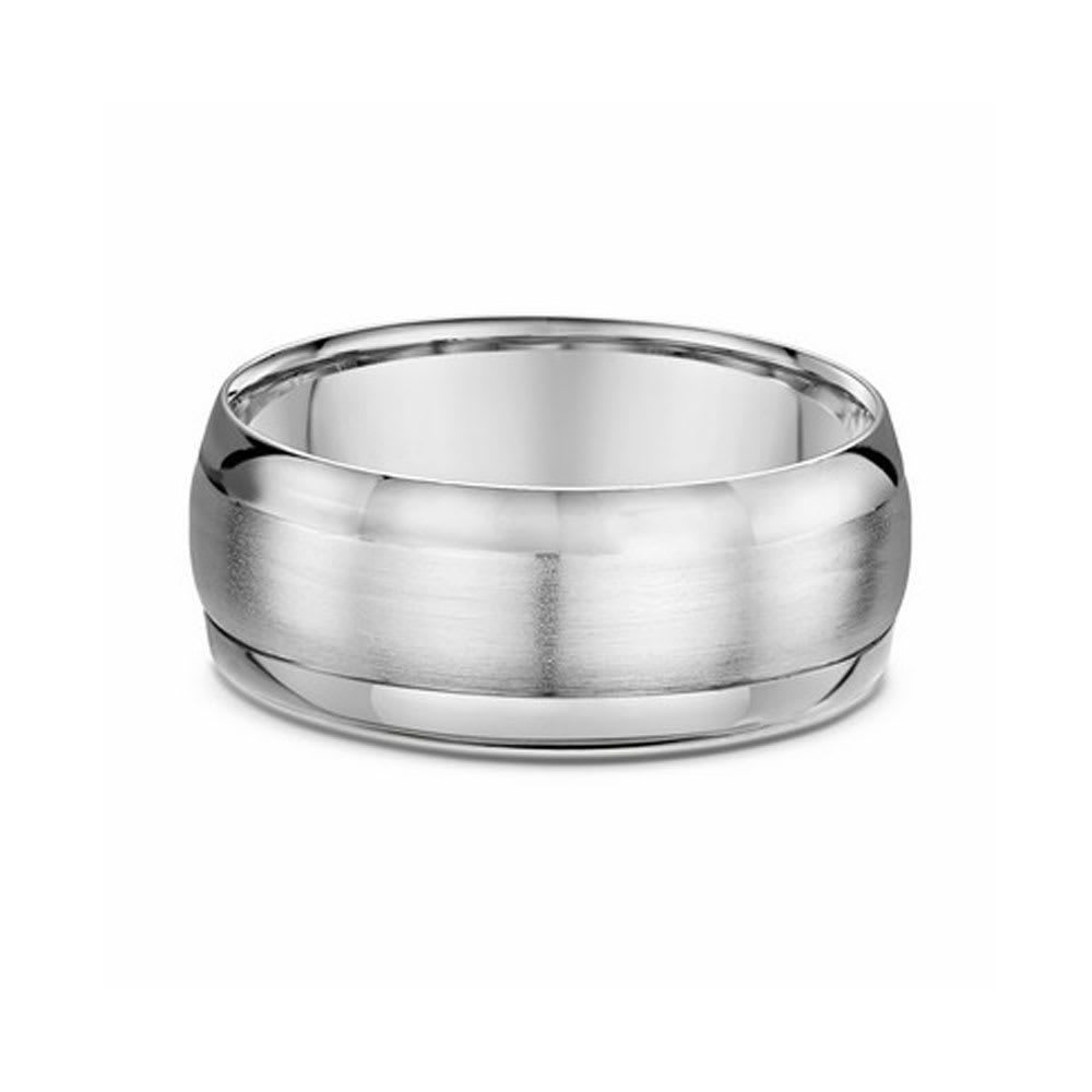 Ultra Brushed Mens Wedding Ring | Temple & Grace AU