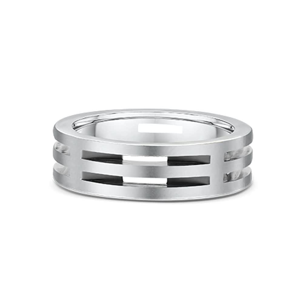 Mens Contemporary Wedding Ring | Temple &amp; Grace NZ
