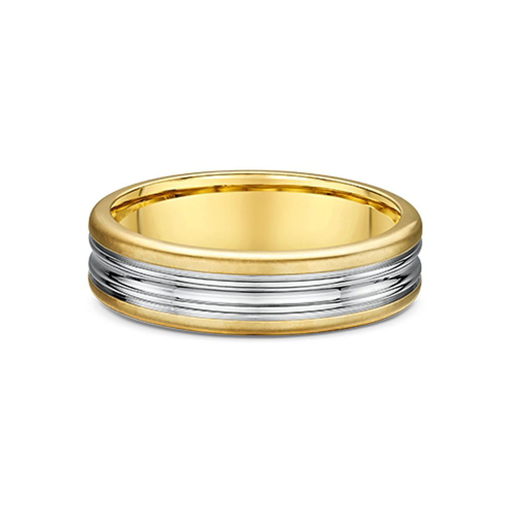 Comfort Fit Mens Wedding Band main image 0