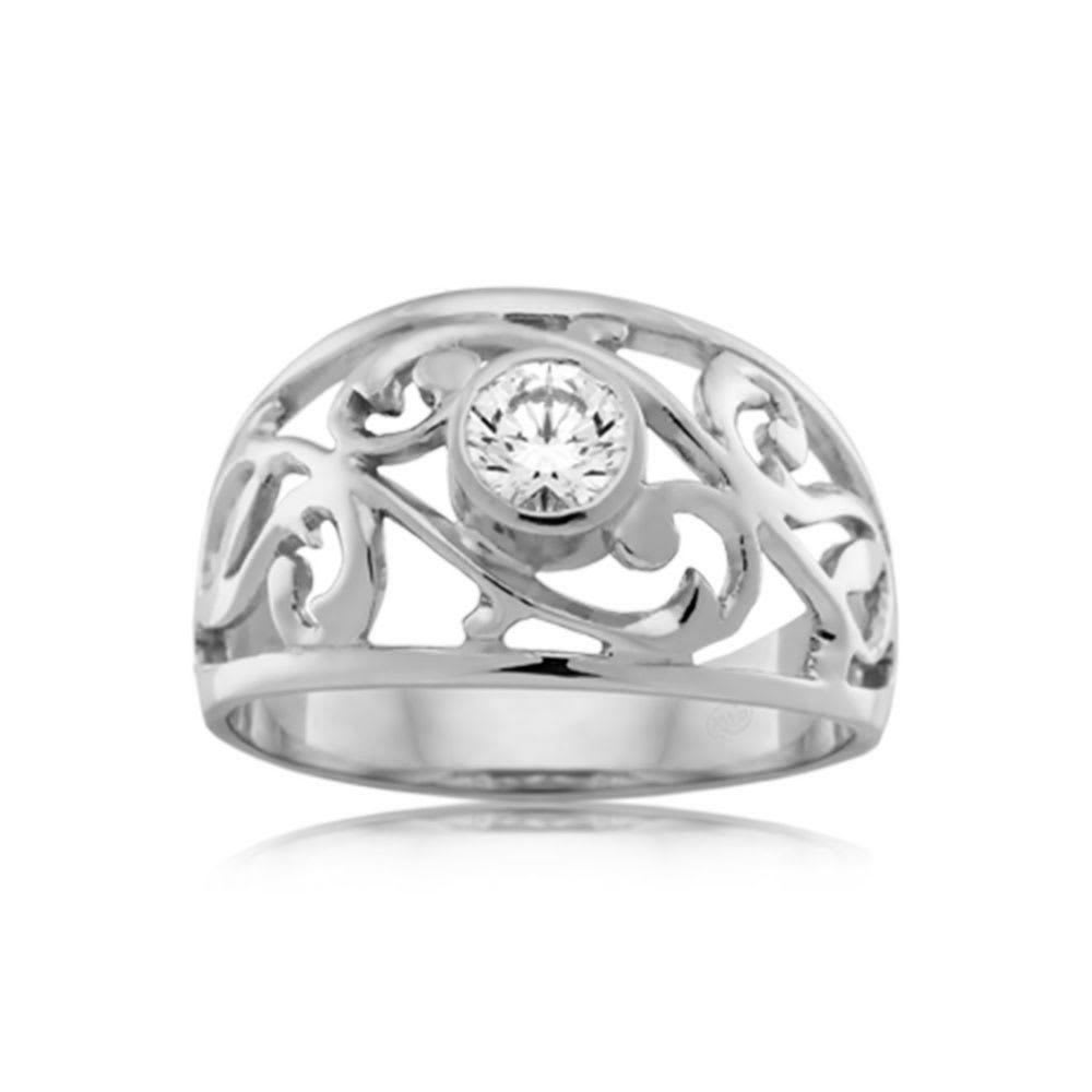 Drop set diamond dress ring J1939