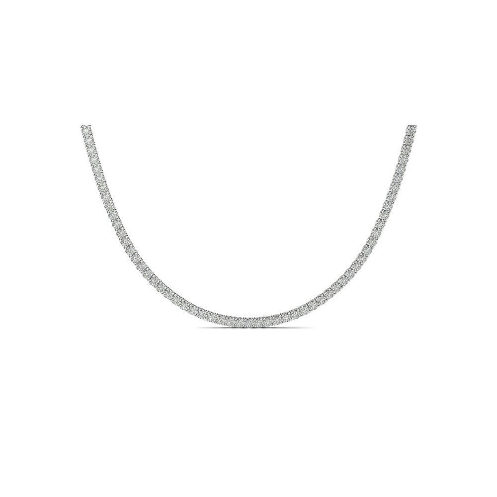 1pc Elegant & Sweet 925 Silver Tennis Chain Necklace For Women, Perfect  Summer Accessory & Wedding Anniversary Gift for Sale Australia| New  Collection Online| SHEIN Australia