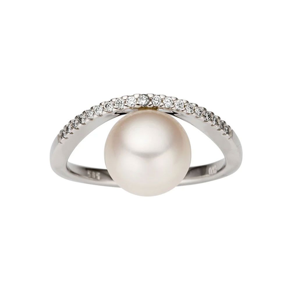 Freshwater pearl ring