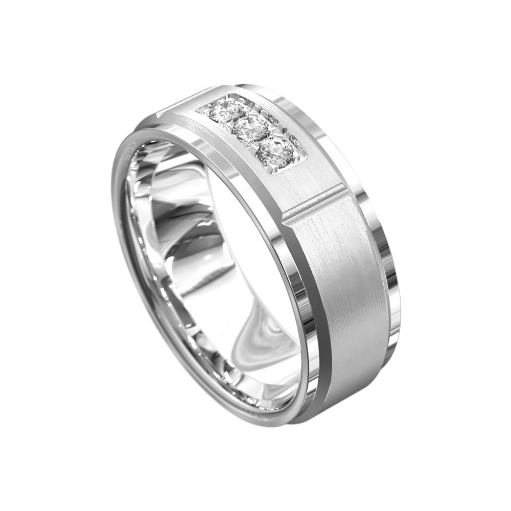 Mens diamond ring 7064 | Temple & Grace AU