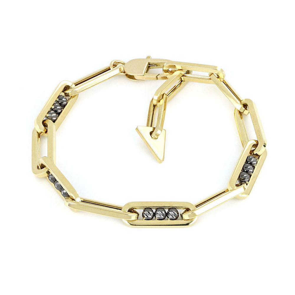 18k Gold Mens Bracelet Chain 3mm Cuban Link Curb Chain Bracelet for Mens,  Gold Bracelet for Women, Gold Chains Mens by Twistedpendant - Etsy Singapore
