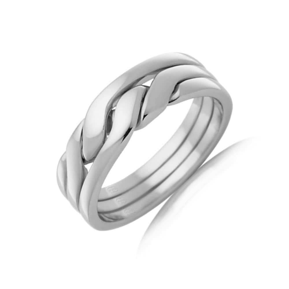 Yellow Gold Twisted Womens Ring