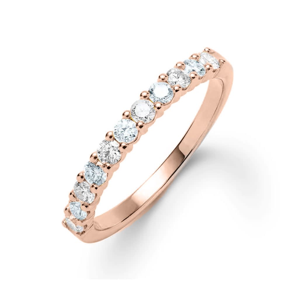 Half Eternity Stackable Ring