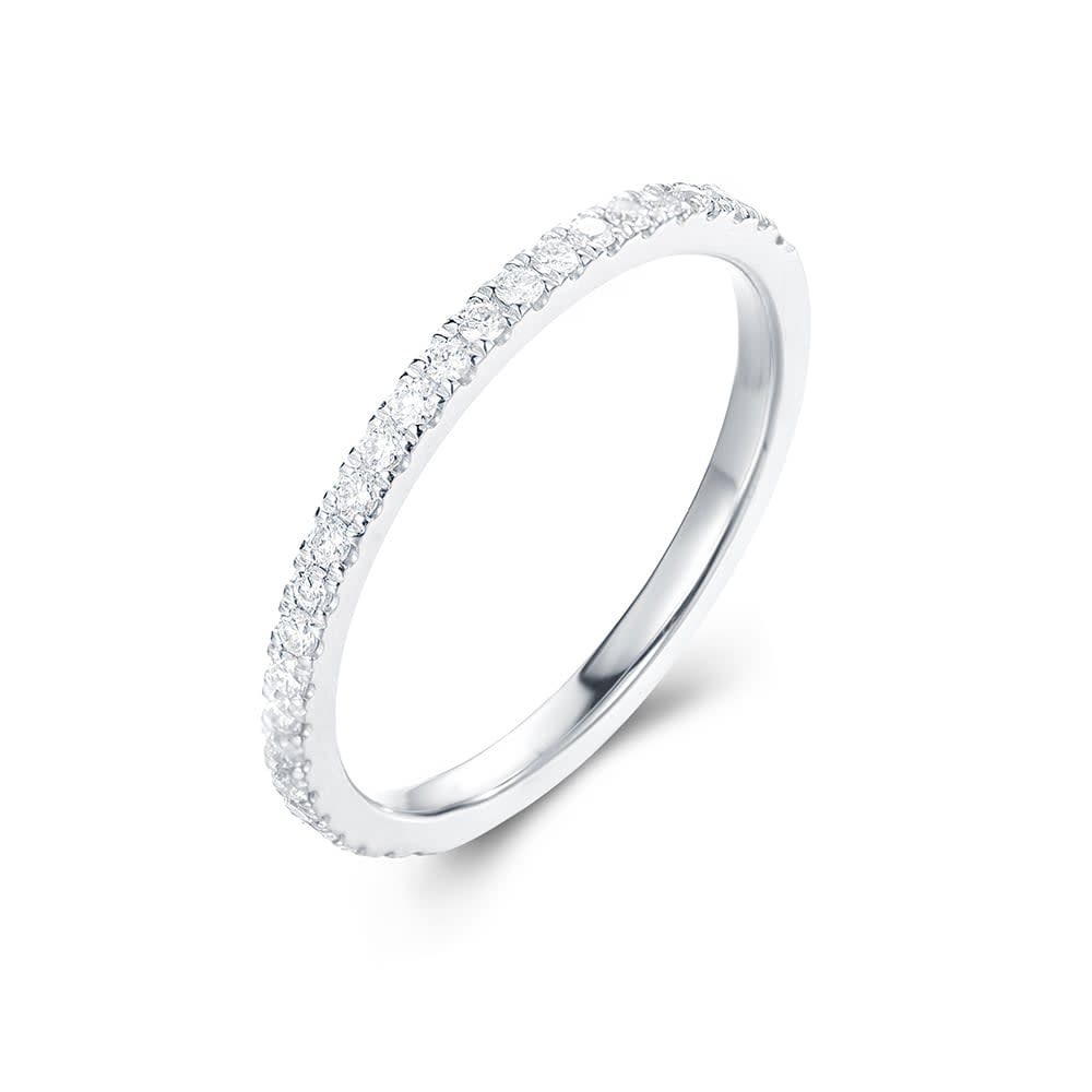 Fine Lab Diamond Wedding Ring