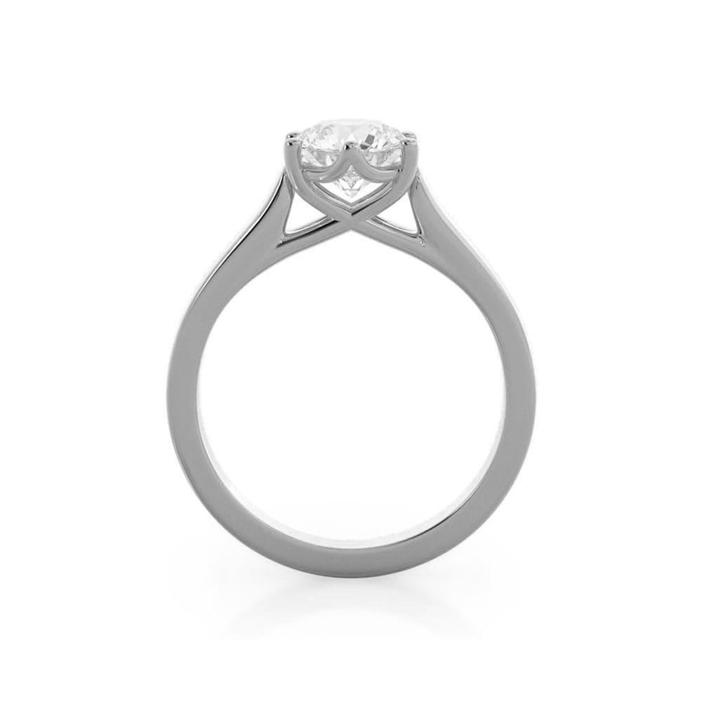 One Stone Lab Diamond Engagement Ring