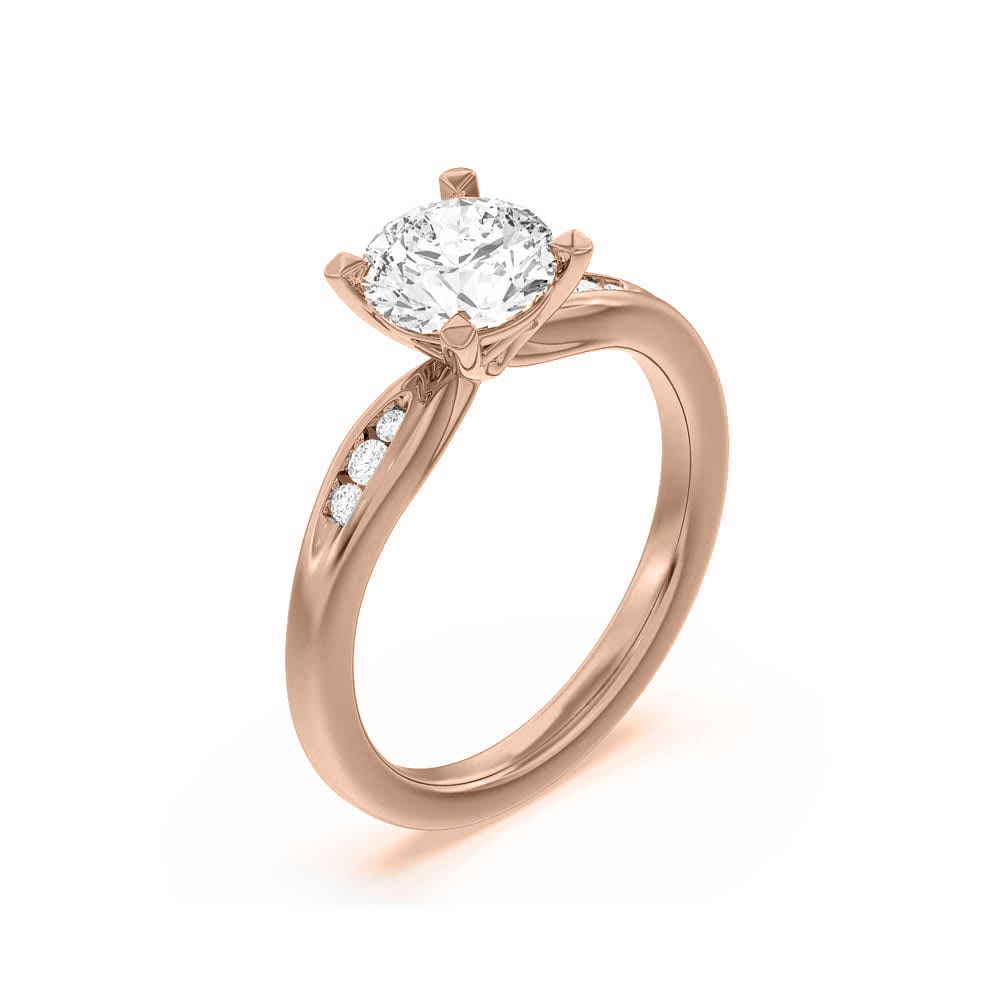 Round Brilliant Cut Engagement Ring
