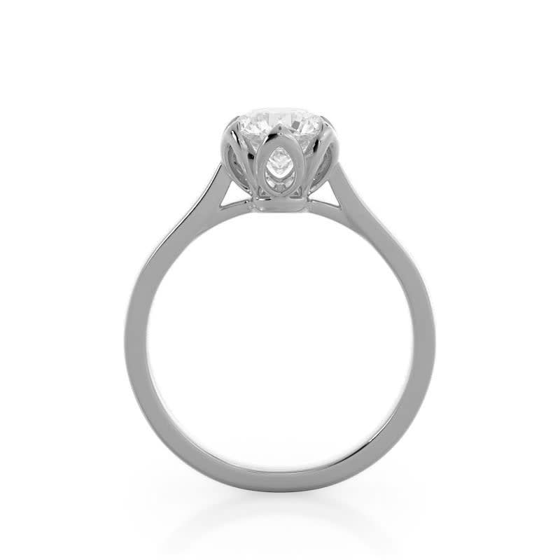 Round Diamond Engagement Ring