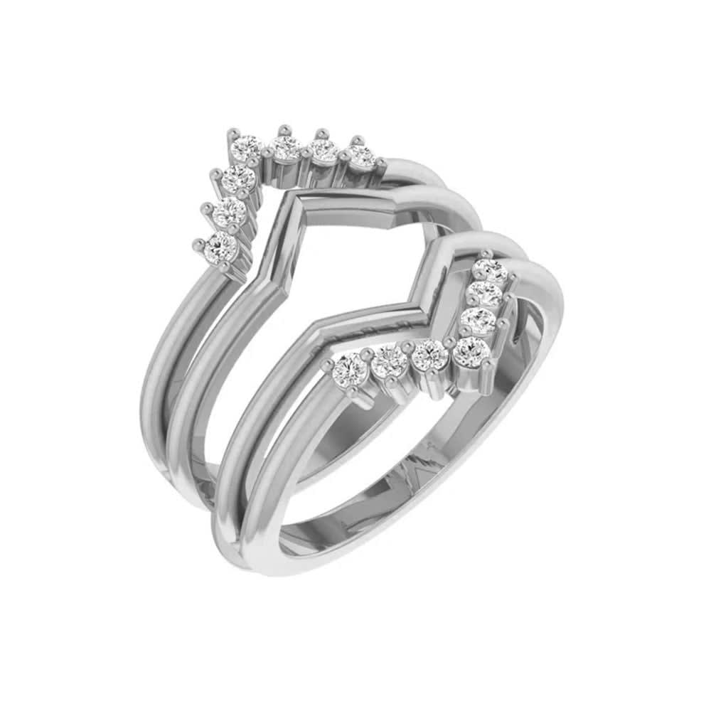 Double Row Wedding Band