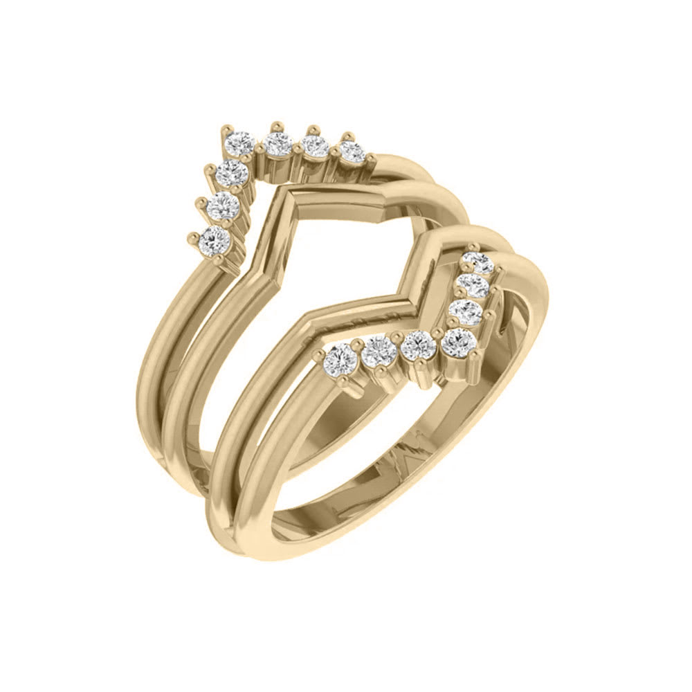 Double Row Wedding Band