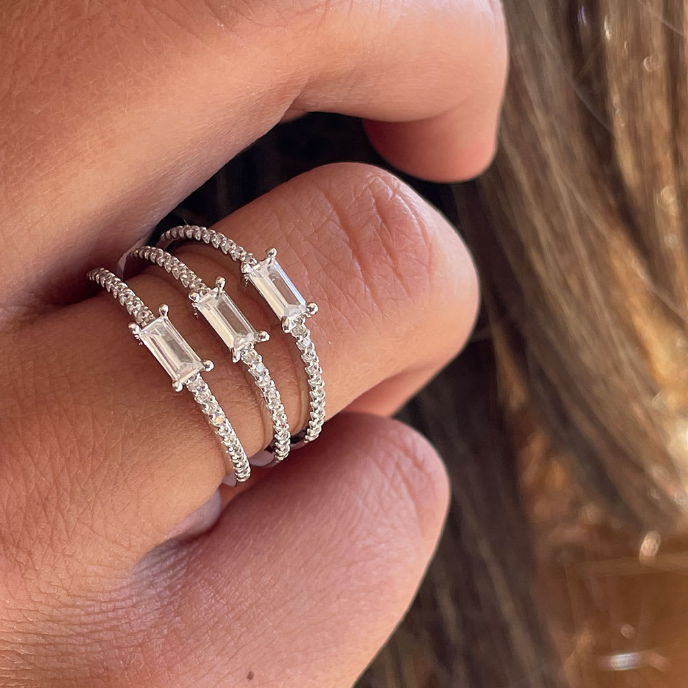 Three row dress band