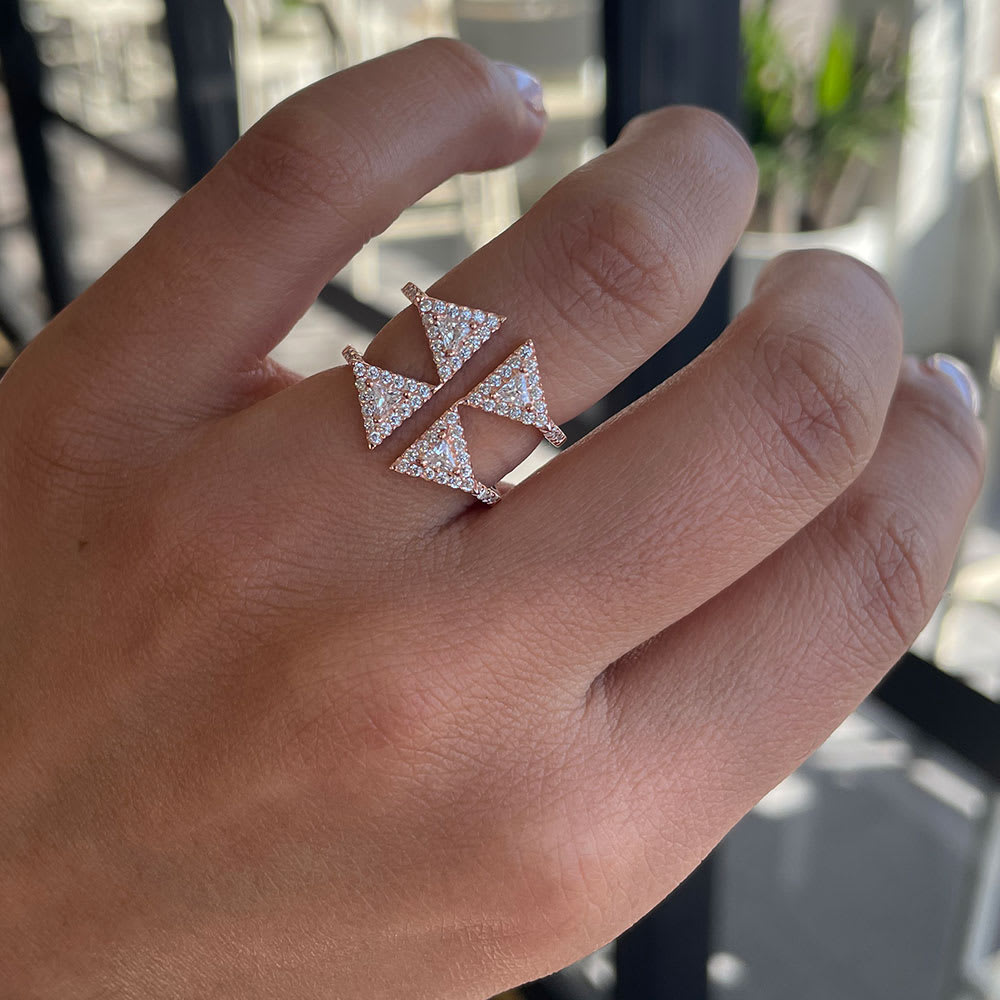 Cuff Diamond Ring