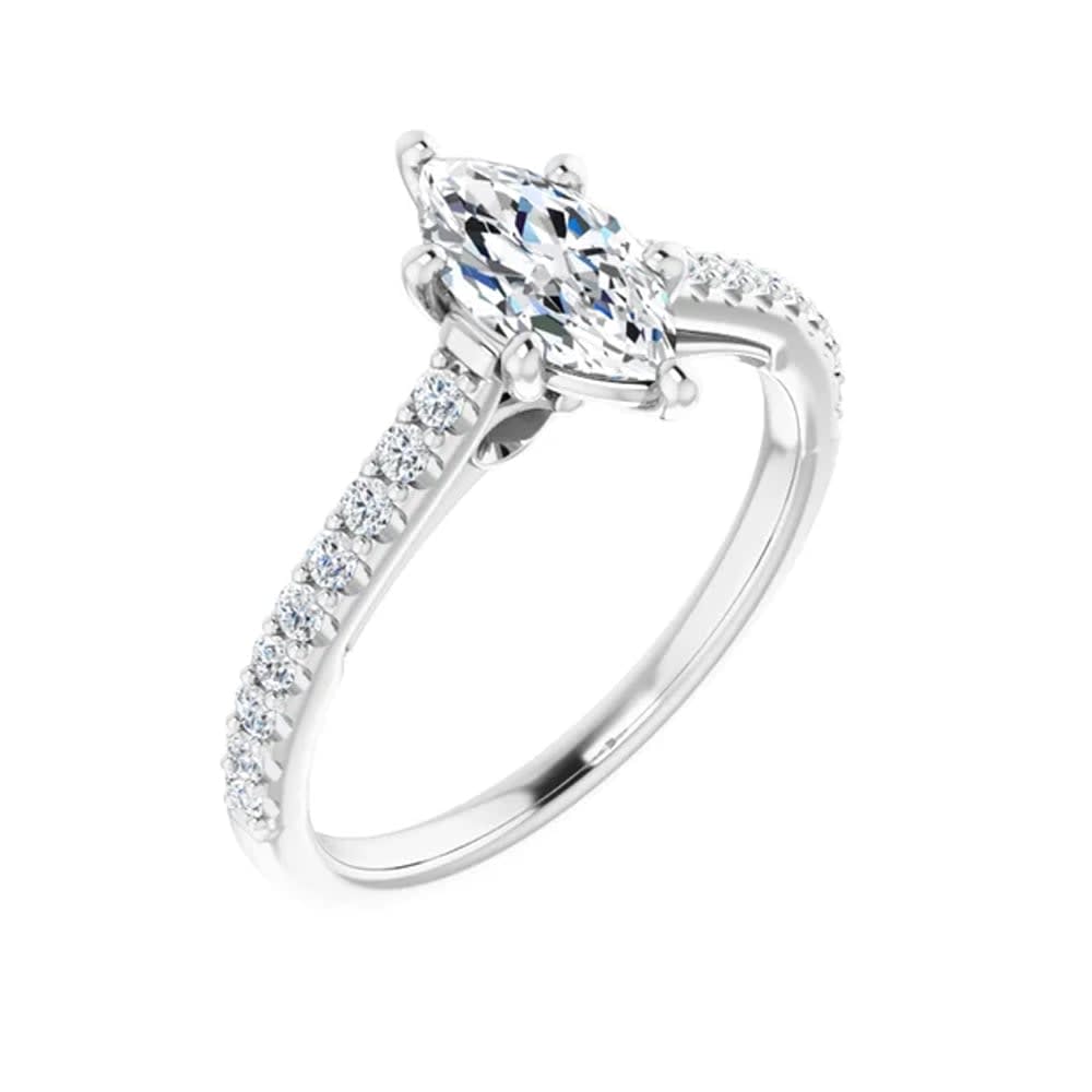 1 carat marquise engagement ring