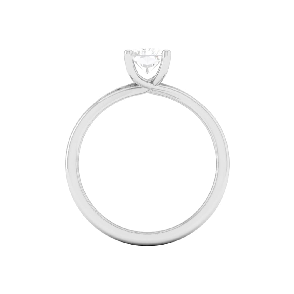 1 Carat Radiant Lab Diamond Engagement Ring | Temple & Grace USA
