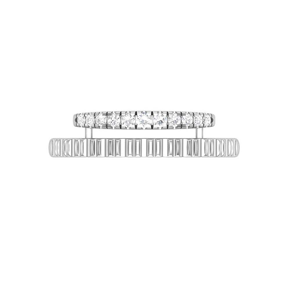 Diamond and Gold Wedding ring