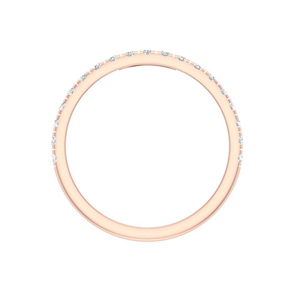Initial ring 18ct