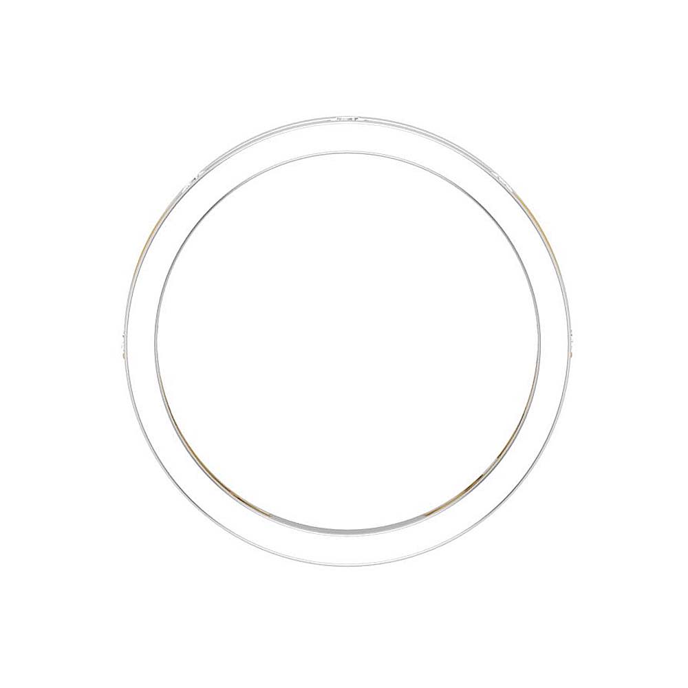 Two Tone Filigree and Diamond ring