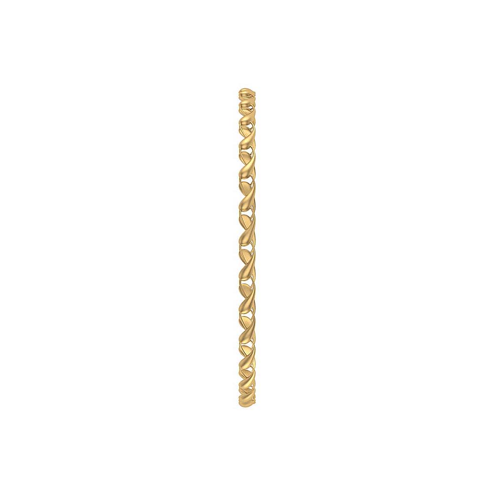 Drop design gold  bracelet 19cm