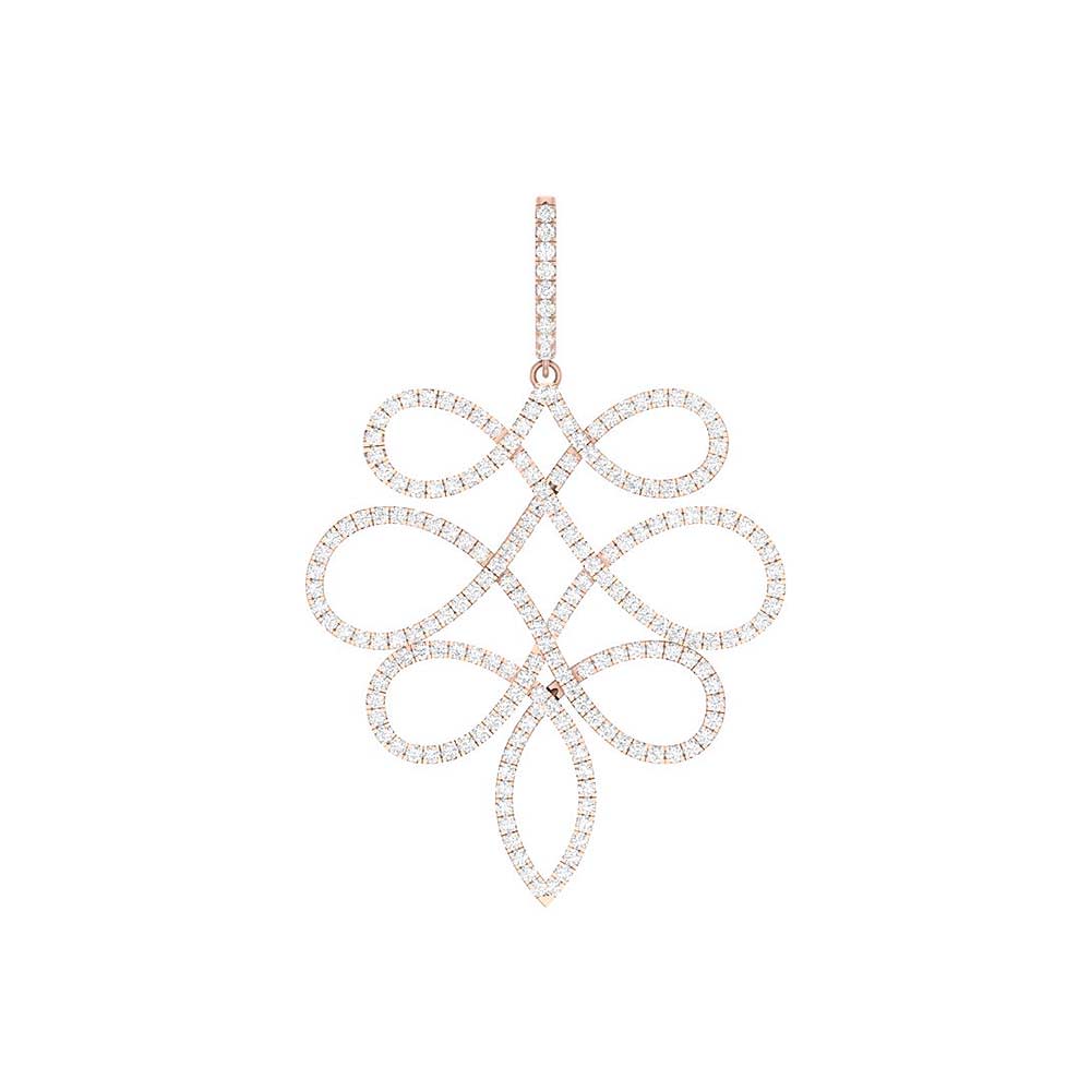 Elegant dangle loop earrings