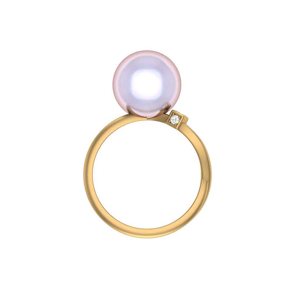 South sea pearl 11mm and diamonds