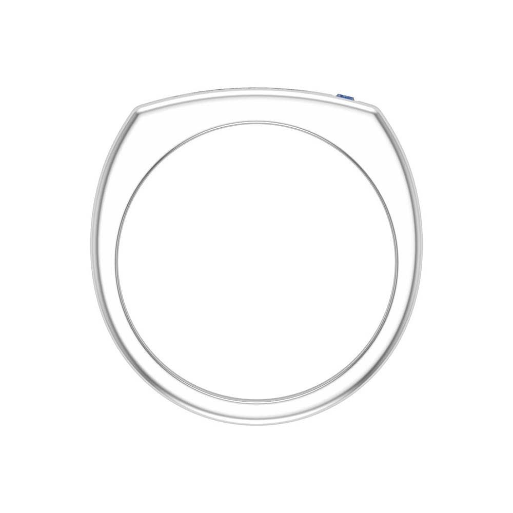 Engraved Mens Signet Ring