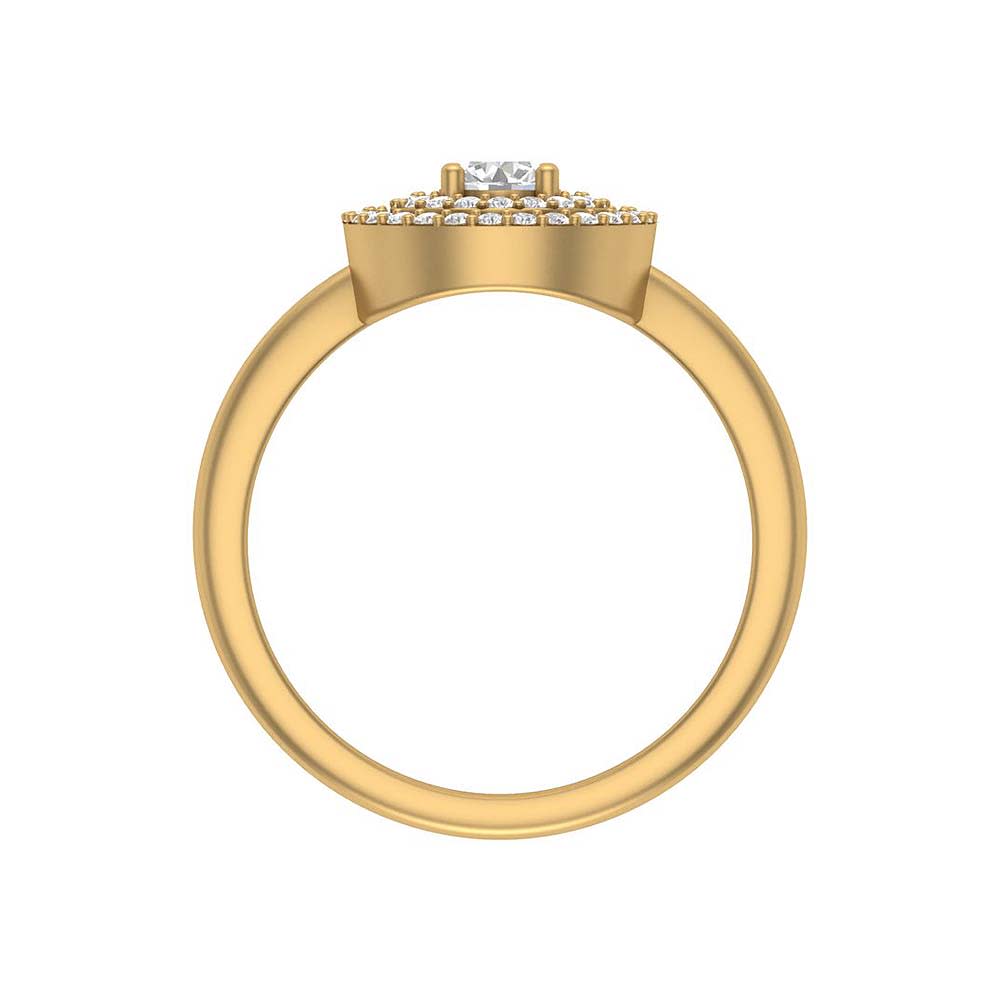 Solitaire double halo