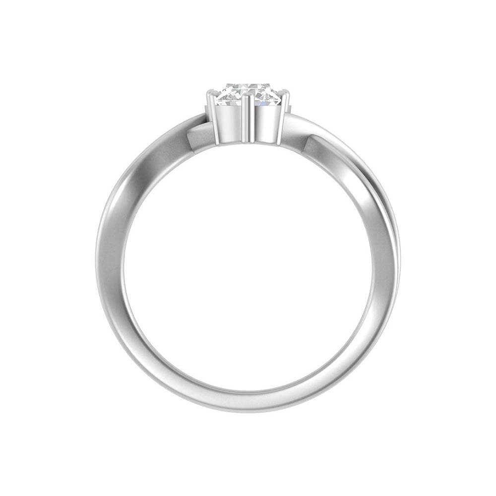 Trilogy Plait of Lab diamonds