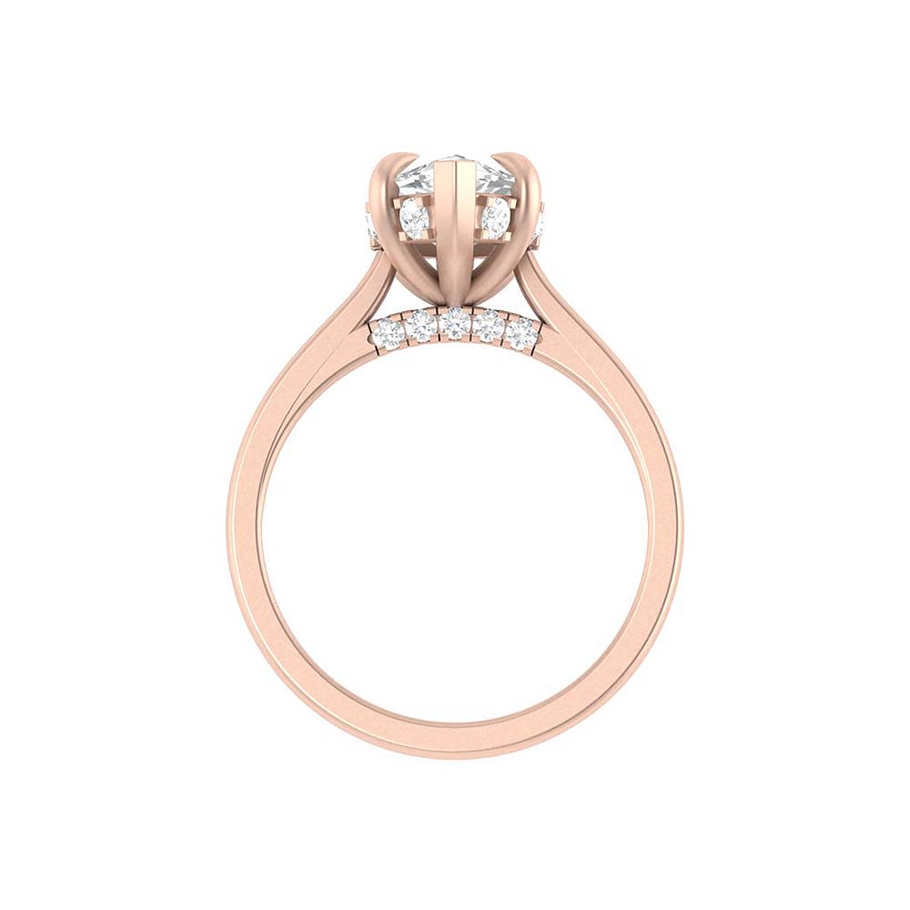 Stunning 5ct Lab Marquise cut engagement ring