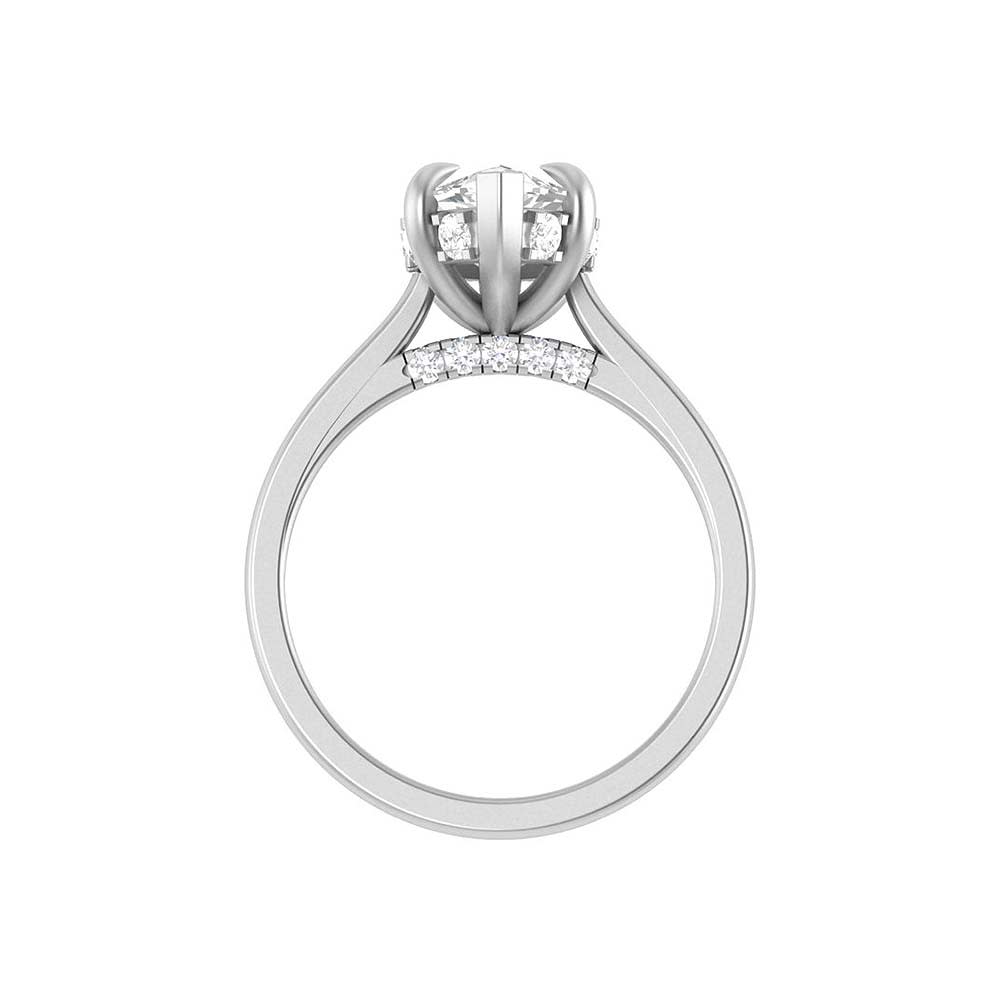 Stunning 5ct Lab Marquise cut engagement ring
