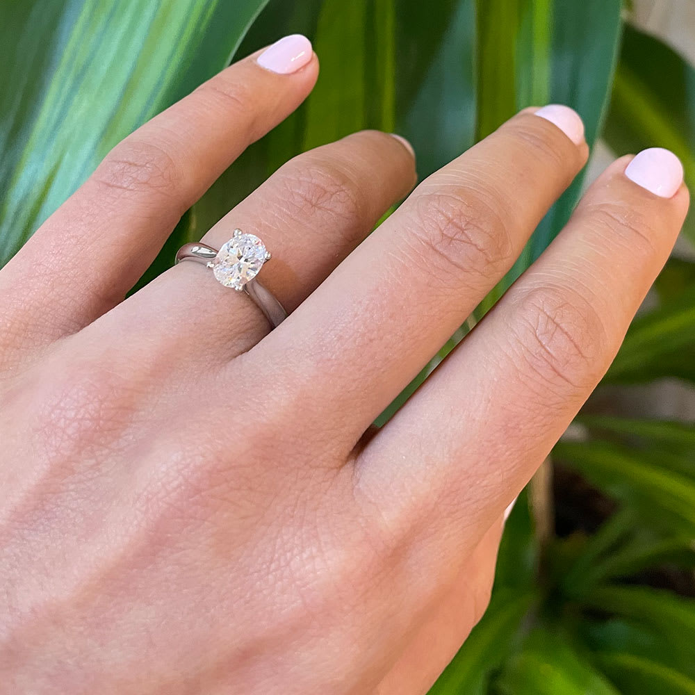 Buy Plain Wedding Rings for Women Online | Diamonds Factory