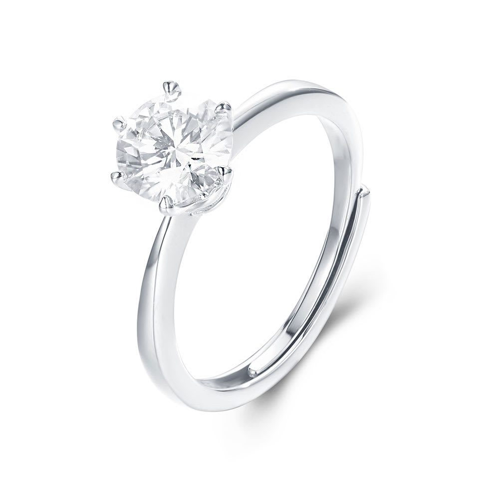 Solitaire Lab Grown Diamond Engagement Ring