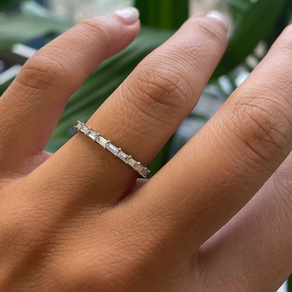 Clean Baguette Diamond Ring 2.90cttw 10K Gold – HipHopBling