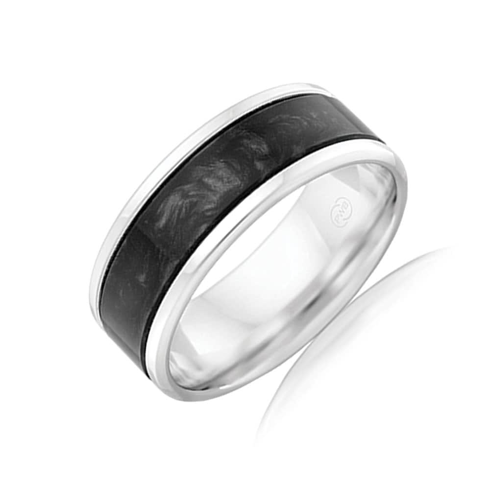 Black Spectrum Mens ring J4371