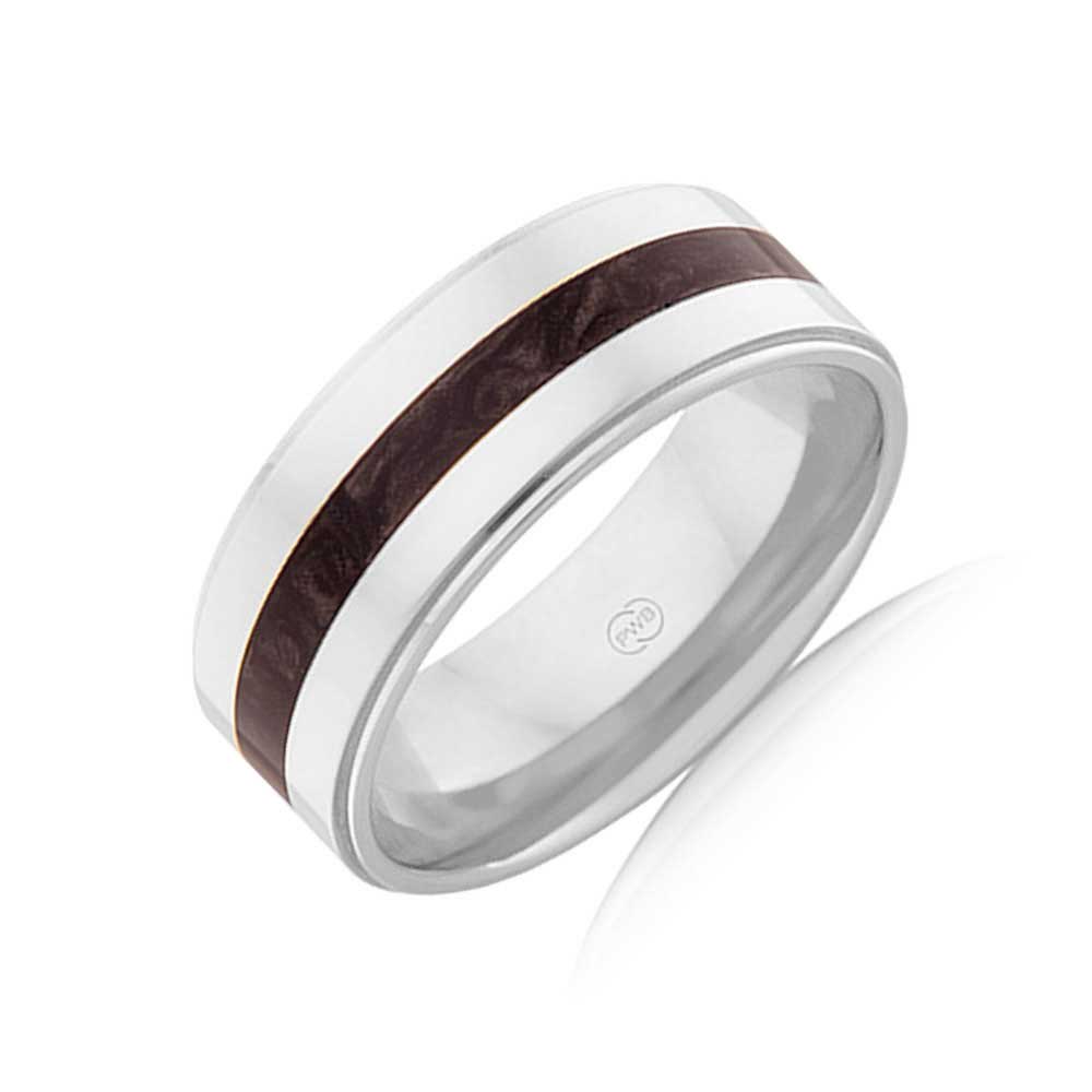 Black spectrum wedding ring J4377