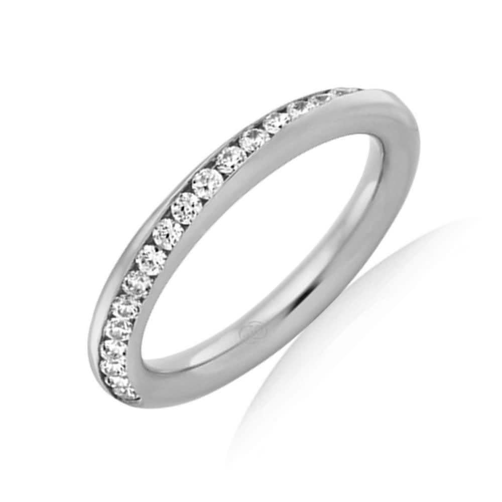 Womens Wedding Lab Diamond Ring 3704
