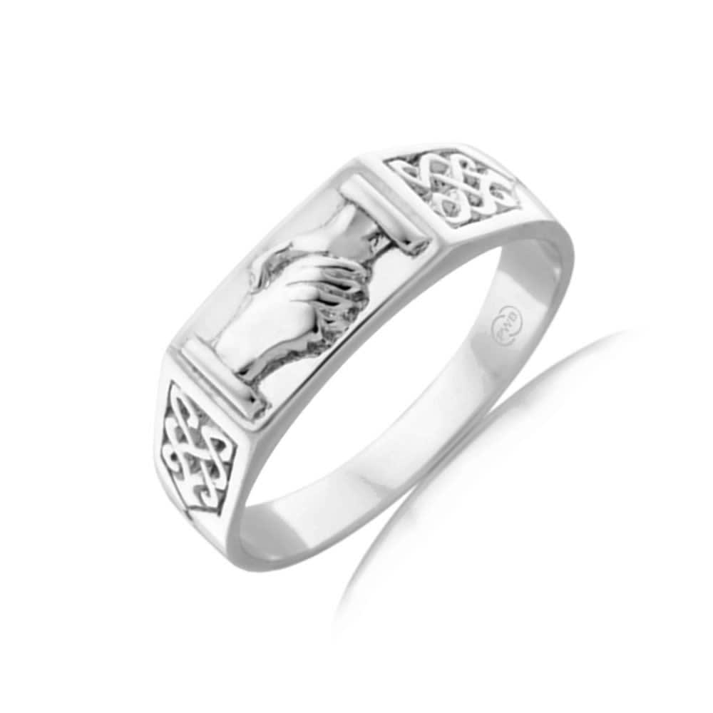 Carved signet ring J4247