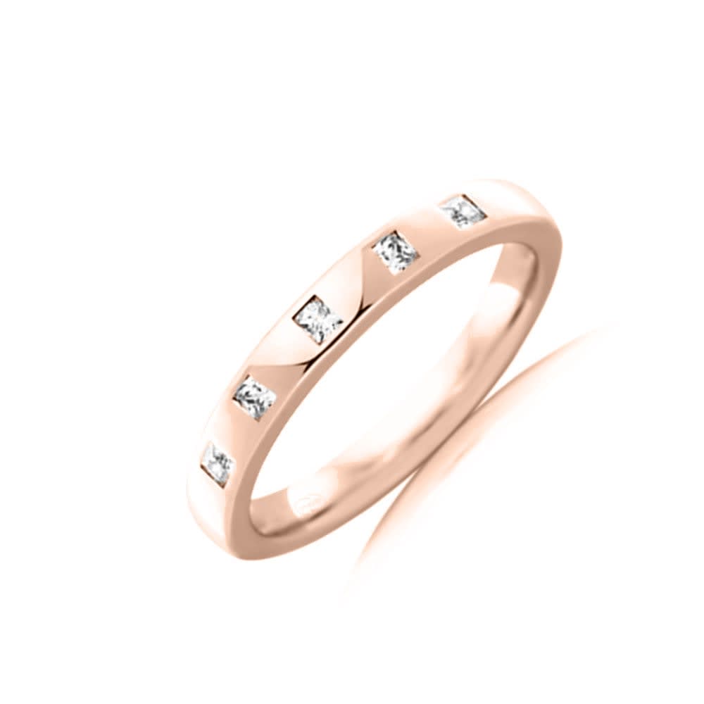 Womens Wedding Lab Diamond Band