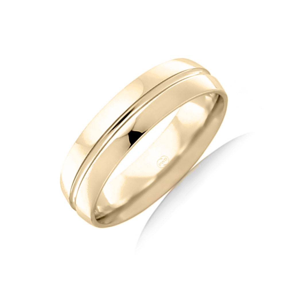 Simple Gold Ring For Male