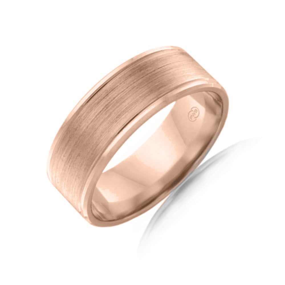 Simple Stacked Wedding Ring