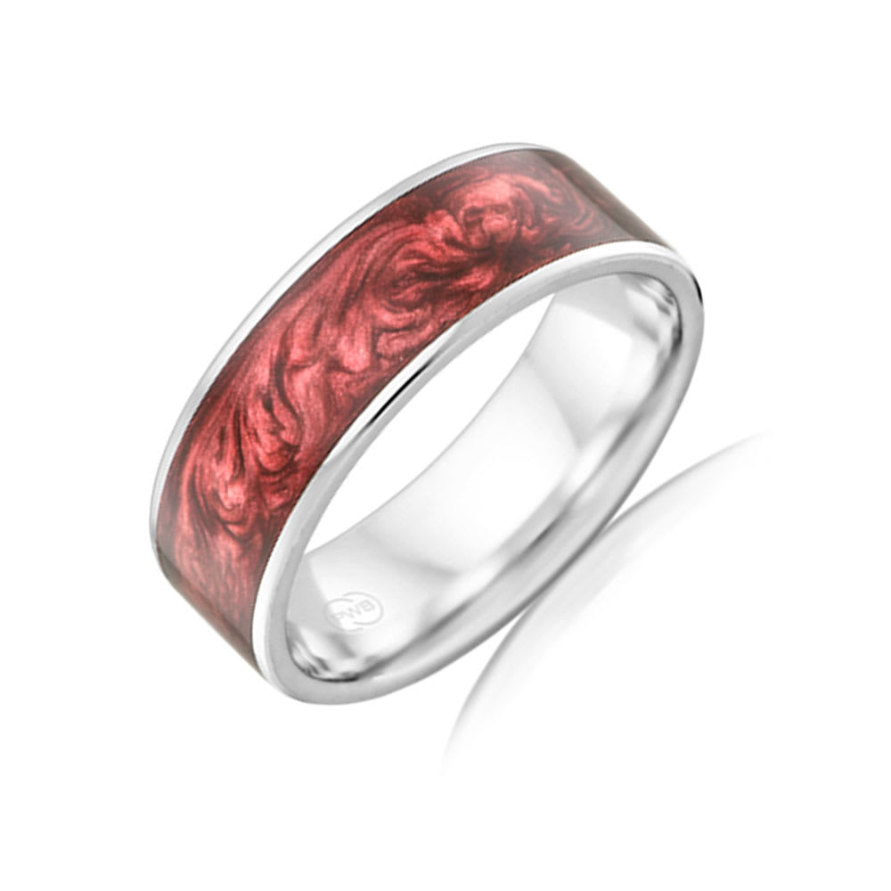Red Spectrum Mens ring J4294
