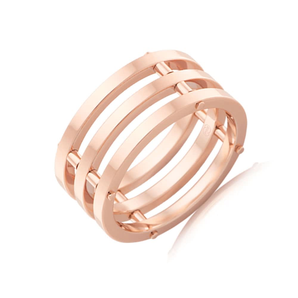 Three band mens ring J3967