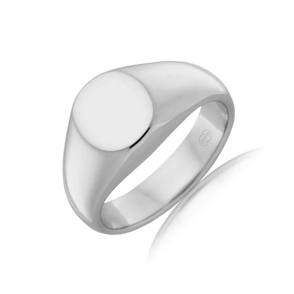 Classic Signet Wedding Ring For Men