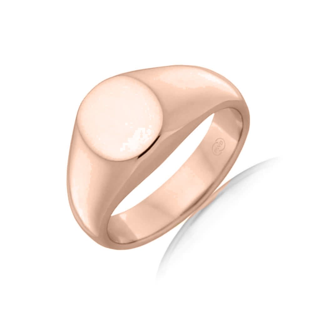 Classic Signet Wedding Ring For Men