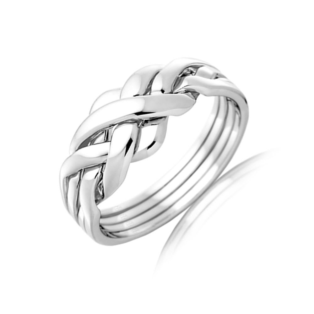 Braided Mens Wedding Ring