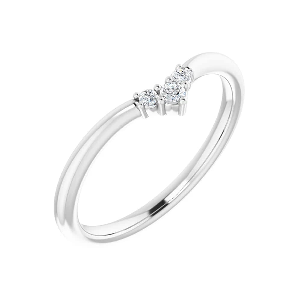 tiara style wedding band