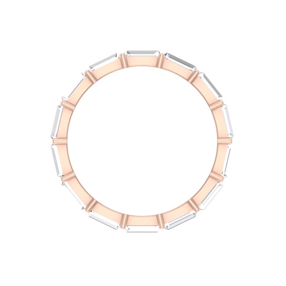 Baguette diamond cigar band